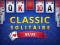 Lojë Classic Solitaire Blue në internet