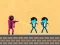 Lojë Squid Game 2D Shooting në internet