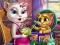 Lojë Angela Toddler Feed në internet