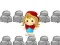 Lojë Little Red Riding Hood - Cookie Feast: në internet