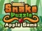 Lojë Snake Puzzle Apple Game në internet