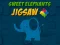 Lojë Sweet Elephants Jigsaw në internet