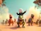 Lojë Stickman: Dinosaur arena në internet