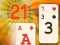 Lojë 21 Cards në internet