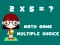 Lojë Math Game Multiple Choice në internet