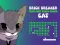 Lojë Brick Breaker Chipi Chipi Chapa Chapa Cat në internet