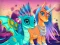 Lojë Cute Unicorns And Dragons Puzzle në internet