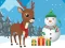Lojë Christmas Deer Jigsaw në internet