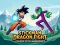 Lojë Stickman Dragon Fight - Super Stick Warriors në internet