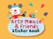 Lojë Arty Mouse & Friends Sticker Book në internet