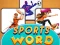 Lojë Sports Word Puzzle në internet