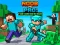 Lojë Noob vs Pro Help Hacker danger Hacker në internet