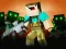 Lojë Noob Shooter Zombie në internet