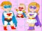 Lojë Super Hero Family Jigsaw në internet
