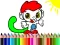 Lojë Back To School: Monkey Coloring në internet