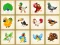Lojë Birds Board Puzzles në internet