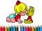 Lojë Back To School: Aby Girl Coloring në internet
