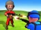 Lojë Little Commander. Red vs Blue në internet