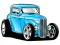 Lojë Hot Rod Coloring në internet