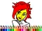 Lojë Back To School: Cute Girl Coloring në internet