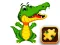 Lojë Aligator Puzzle në internet