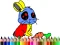 Lojë Back To School: Rabbit Coloring Book në internet