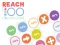 Lojë Reach 100 Game of dots në internet