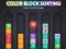 Lojë Color Block Sorting në internet