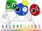 Lojë Rainbow Friends Coloring Book në internet