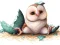 Lojë Cute Owl Slide në internet