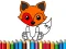 Lojë Fox Coloring Book në internet