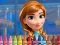 Lojë Anna Frozen Coloring në internet