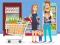 Lojë Happy Shopping Jigsaw në internet