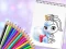 Lojë Cute Animals Coloring Book në internet