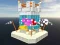 Lojë Castle Block Destruction në internet