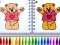 Lojë Cute Teddy Bear Colors në internet