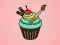 Lojë Yummy Cupcake Coloring në internet