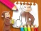 Lojë Curious George Coloring Book në internet