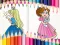 Lojë Beautiful Princess Coloring Book në internet