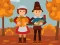 Lojë Thanksgiving Jigsaw në internet