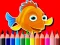 Lojë Back To School: Fish Coloring Book në internet