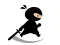 Lojë Ninja Run në internet