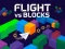 Lojë Flight vs Blocks në internet