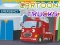 Lojë Cartoon Trucks Jigsaw në internet