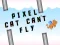 Lojë Pixel cat can't fly në internet