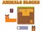 Lojë Animals Blocks në internet