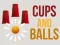 Lojë Cups and Balls në internet