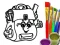 Lojë Back To School: School Bag Coloring Book në internet
