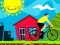 Lojë Bicycle Drivers Puzzle në internet