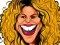 Lojë Shakira Funny Face në internet